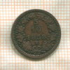 5/10 крейцера. Австрия 1858г