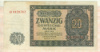 20 марок. Германия 1955г