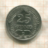 25 пфеннигов. Германия 1909г