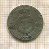 1/24 риксдалера. Швеция 1779г