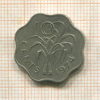 10 центов. Свазиленд 1974г