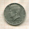 1/2 доллара. США 1967г
