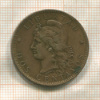 2 сентаво. Аргентина 1884г