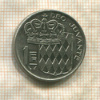 1 франк. Монако 1978г