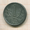 1 крона. Богемия и Моравия 1943г