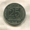 25 сантимов. Франция 1903г