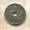 10 сантимов. Бельгийское Конго 1911г