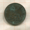 1 фартинг. Великобритания 1879г