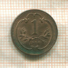 1 крейцер. Австрия 1896г