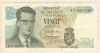 20 франков. Бельгия 1964г
