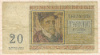 20 франков. Бельгия