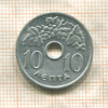 10 лепт. Греция 1954г