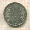 1 рупия. Индия 1906г