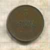 5 пенни 1908г