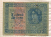 1000 крон. Австро-Венгрия 1922г