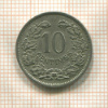 10 сантимов. Люксембург 1901г