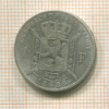 1 франк. Бельгия 1886г