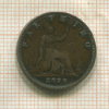 1 фартинг. Великобритания 1878г