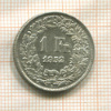 1 франк. Швейцария 1952г