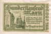 100000 марок. Германия 1923г