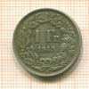1 франк. Швейцария 1945г