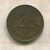 4 пфеннига. Германия 1932г