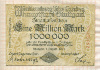 1000000 марок. Вюртемберг 1923г