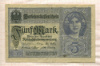 5 марок. Германия 1917г