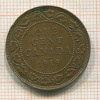 1 цент. Канада 1919г