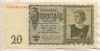 20 марок. Германия 1938г