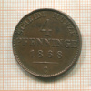 4 пфеннига. Пруссия 1868г