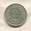 1 франк. Швейцария 1944г