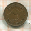 1/2 пенни. Австралия 1949г