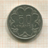 50 франков. Центральная Африка 1983г