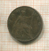 1 фартинг. Великобритания 1898г