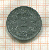 2 раппена. Швейцария 1942г