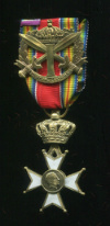 Крест Федерации Ветеранов короля Леопольда III.  Бельгия