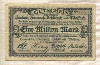 1000000 марок. Германия 1923г
