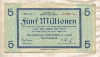5000000 марок. Германия 1923г