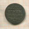 1/24 талера. Пруссия 1782г
