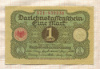 1 марка. Германия 1920г