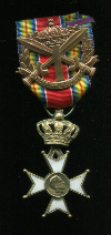 Крест Федерации Ветеранов короля Леопольда III. Бельгия