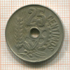 25 сантимов. Испания 1934г