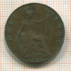 1/2 пенни. Англия 1918г