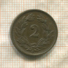 2 раппена. Швейцария 1927г