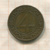 4 пфеннига. Германия 1932г