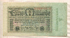 1000000000 марок. Германия 1923г