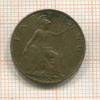 1 фартинг. Англия 1919г