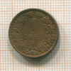 1 крейцер. Австрия 1861г