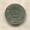 1/2 франка. Швейцария 1932г